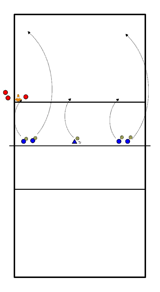 drawing Parcours für baggern für damen