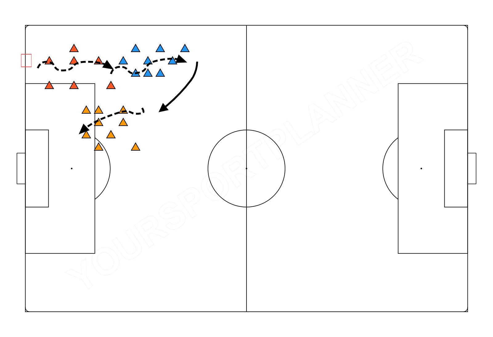 drawing Coordination and ball control