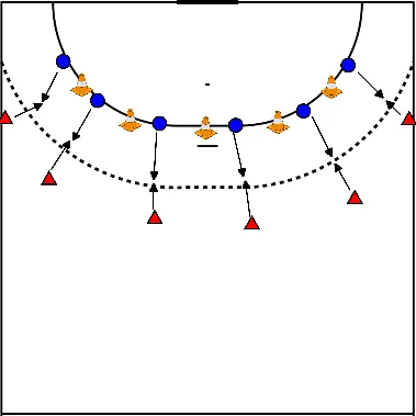 drawing 1-on-1 blocking