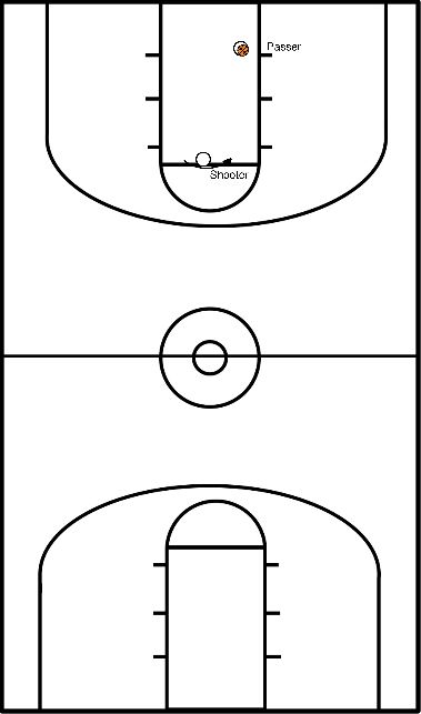 drawing Trigger step on Catch (135dg)
