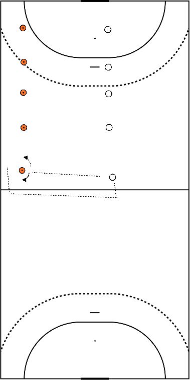 drawing passing movement