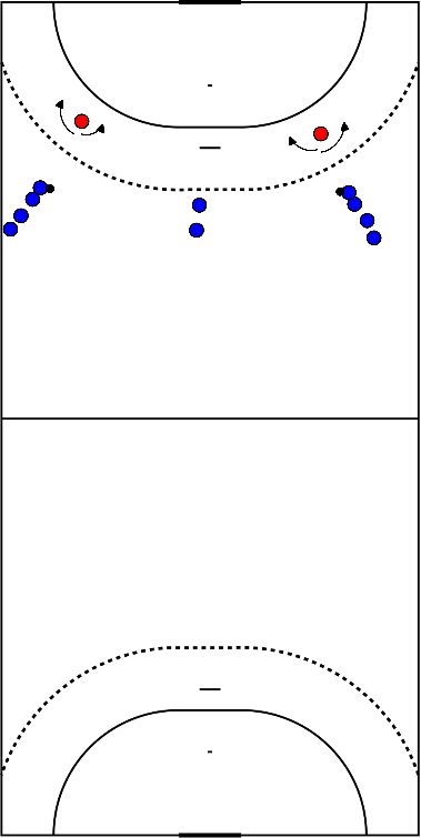 drawing pass defender