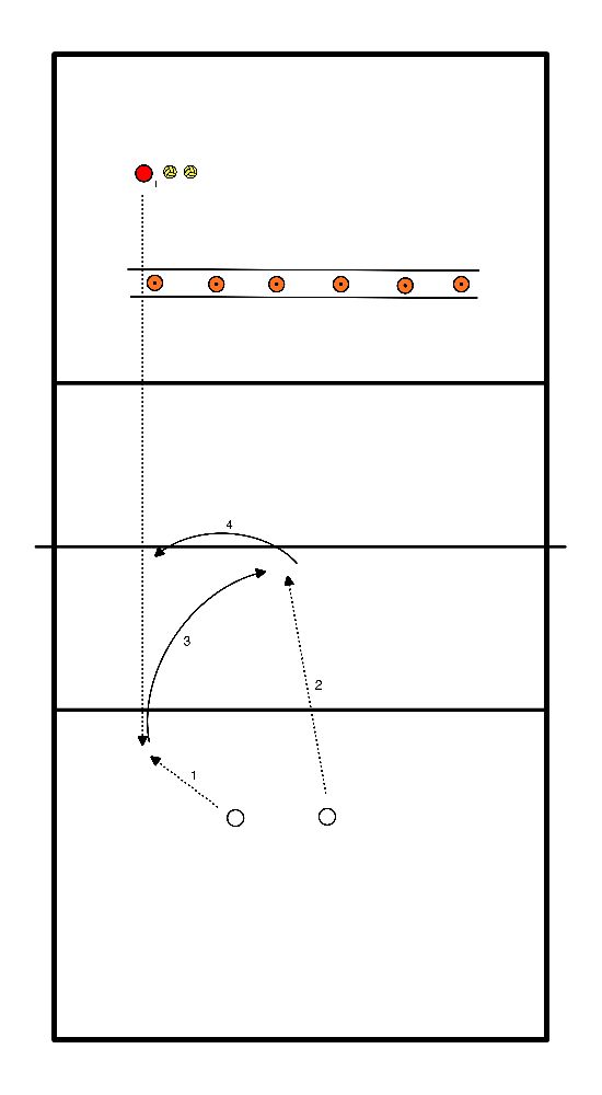 drawing Pass - smash - hit pawn