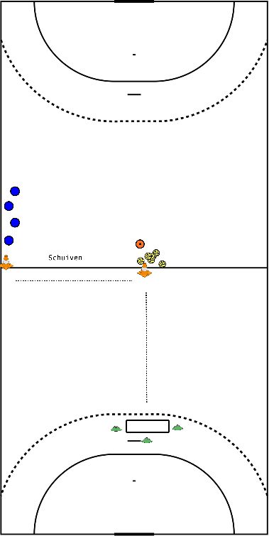 drawing Slide and throw