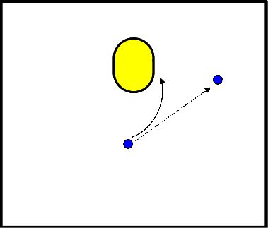 drawing Poner la indicación sobre el lado del vientre