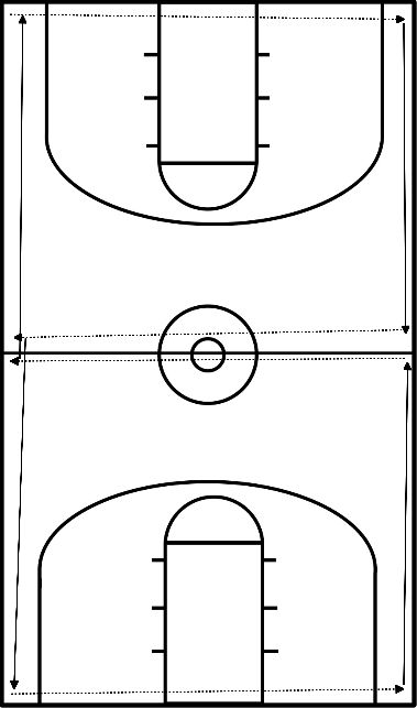 drawing Courir en rond