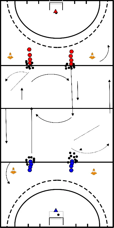 drawing Passe 4 points