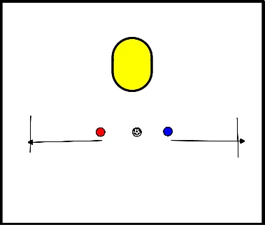 drawing Hoepel wegspeel spel