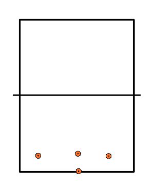 drawing Opwarming - horde springen 