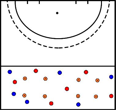 drawing Balbezit met 2 vakken 