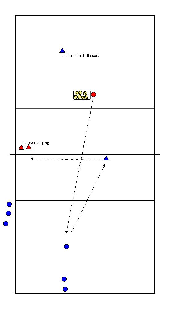 drawing Inslaan met pass van de TR