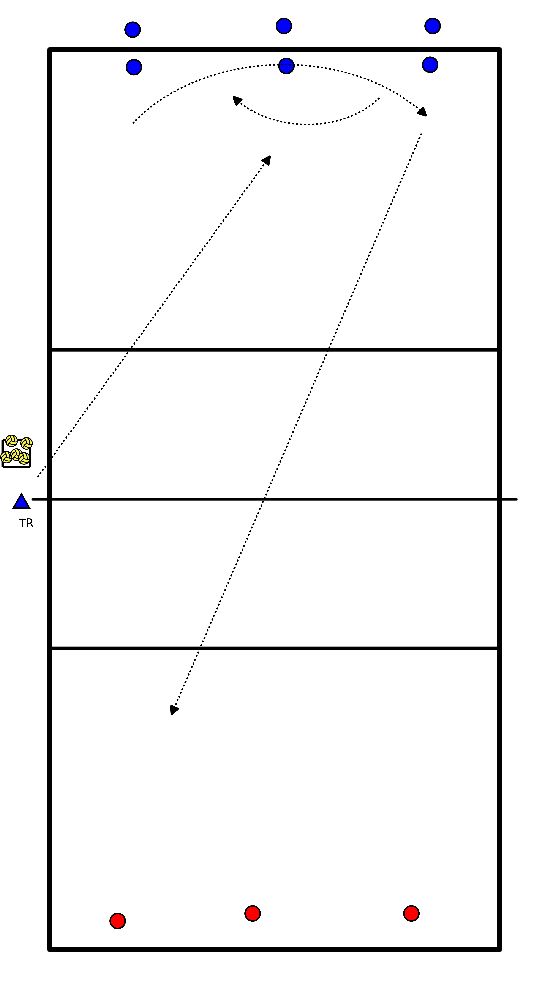 drawing Inspelen in 3 tallen 