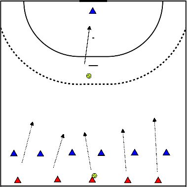 drawing 5 tegen 6 samen met de b