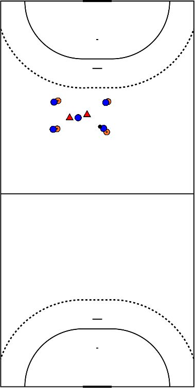 drawing cirkel aanspelen in 4kant 