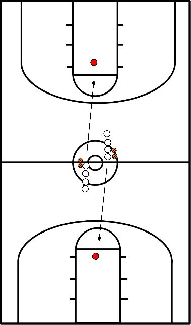 drawing Shooting drill middle