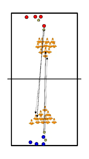 drawing Warming up bowlen spelvorm