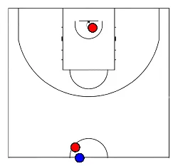 drawing 5 sec no 3point line