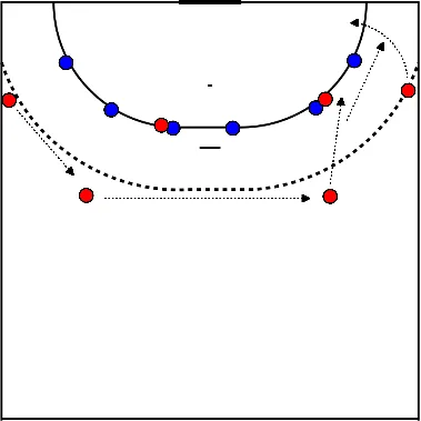 drawing 2 cirkels met hoek