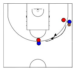 drawing handof defends