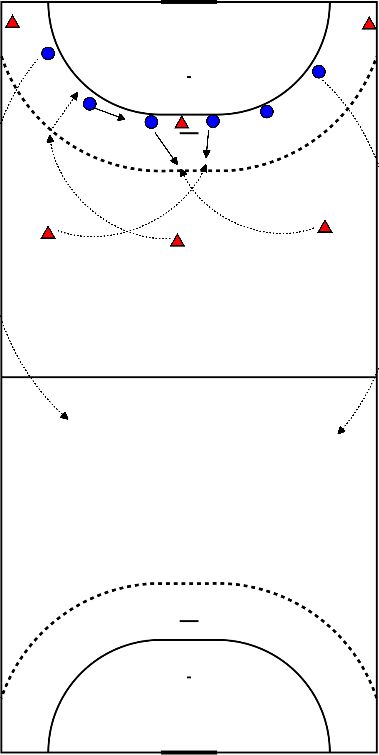 drawing Combinar costas com costas e contra-ataque