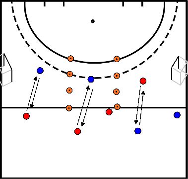 drawing Mudança de 2-1, 3-3 para 4-4.