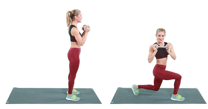 Reverse Lunge With Twist